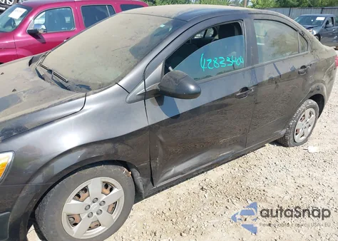 2013 Chevrolet Sonic Ls Auto from USA, damaged, VIN 1G1JA5SH8D4255388